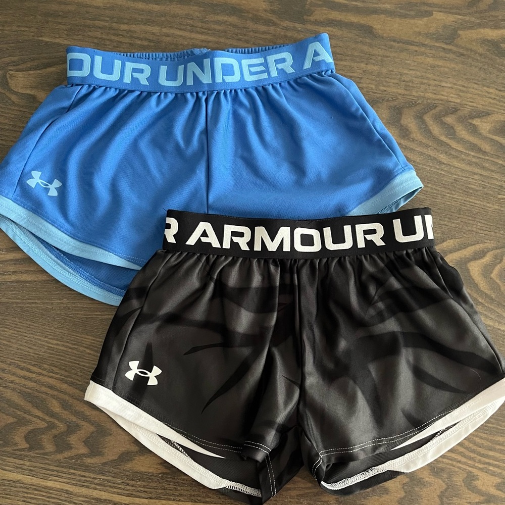 Pair of girls Under Armour shorts.